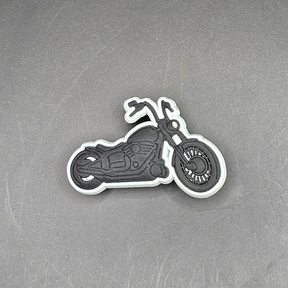 (5/$15) Harley Davidson Croc Charm